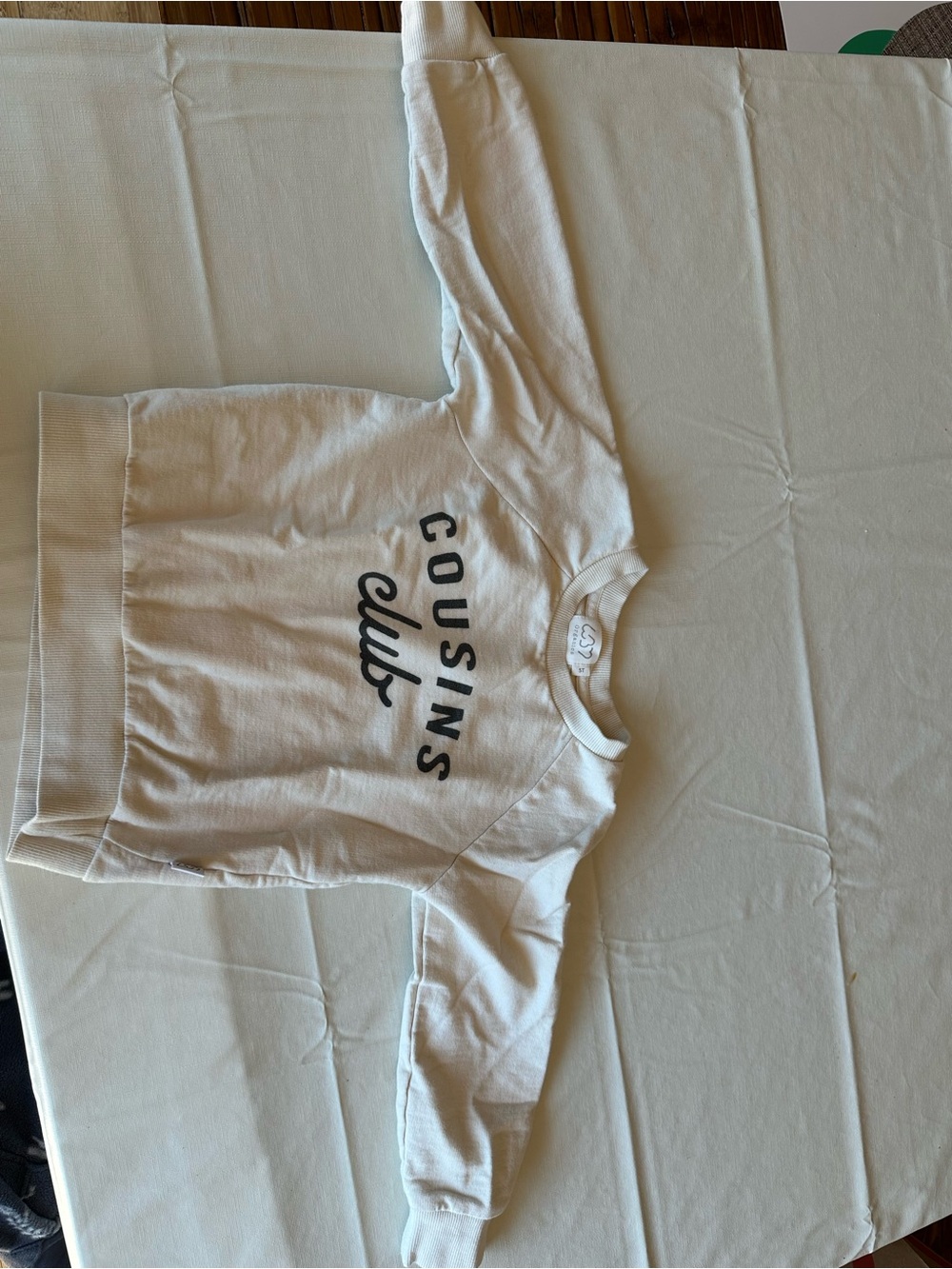 Cousins Club Cream Kids Sweatshirt